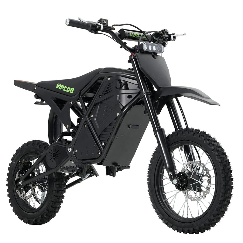 VIPCOO H3 Electric Dirt Bike – 3500W 48V 23Ah 70km Range